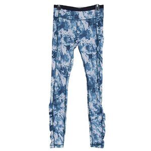 Lululemon Speed Tight III - Tie Dye Pattern - Sea Side Alberta Lake, sz 6